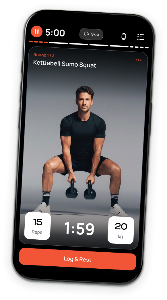 Guided workout player
